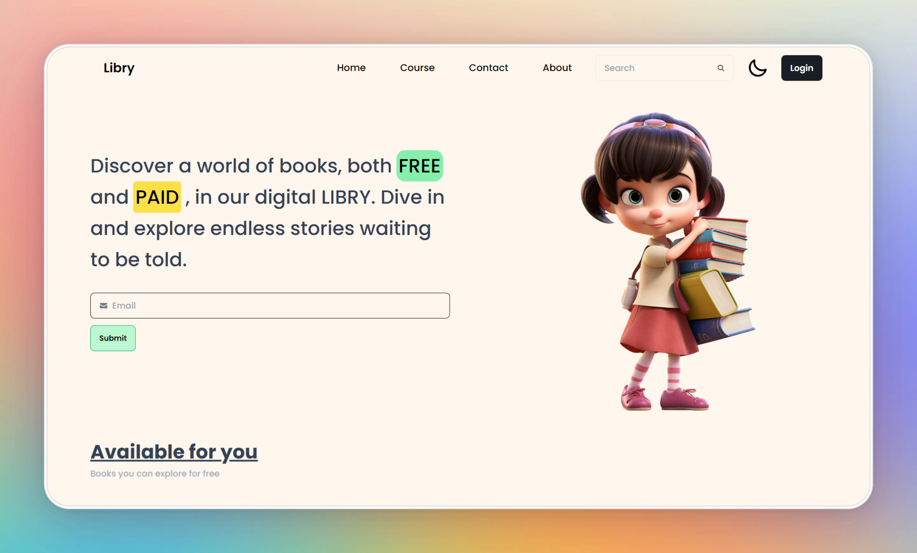 Libry: Discover a world of books!